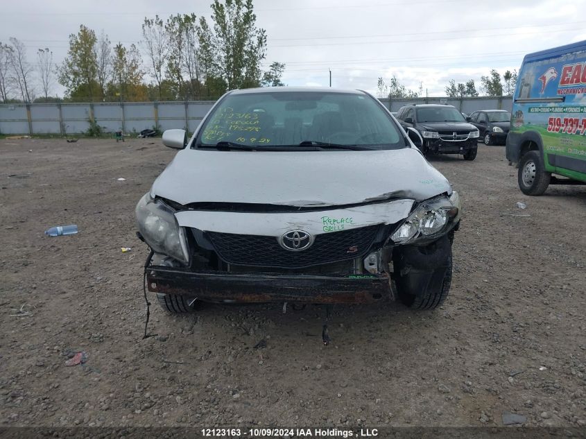 2010 Toyota Corolla S VIN: 2T1BU4EE3AC195298 Lot: 12123163