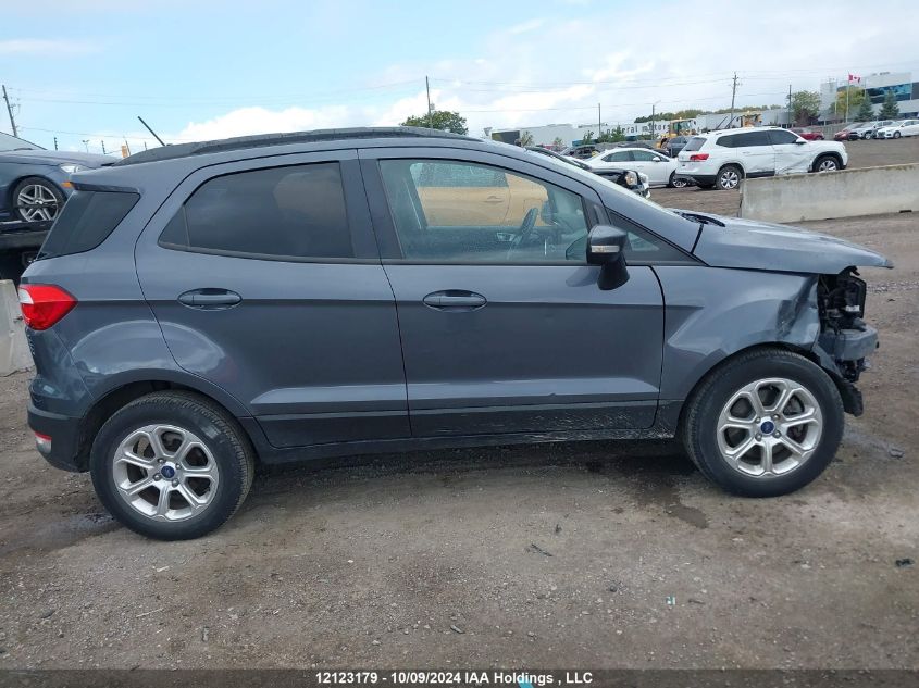 2019 Ford Ecosport Se VIN: MAJ3S2GE6KC251682 Lot: 12123179