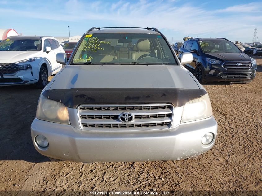 2003 Toyota Highlander Limited VIN: JTEHF21A830129284 Lot: 12123181