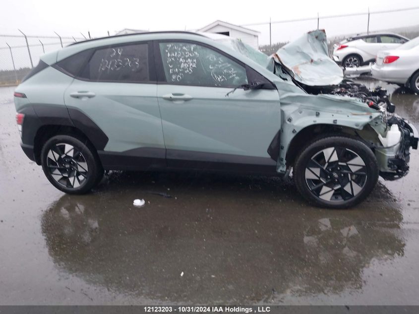 2024 Hyundai Kona 2.0L Preferred VIN: KM8HBCAB6RU111572 Lot: 12123203