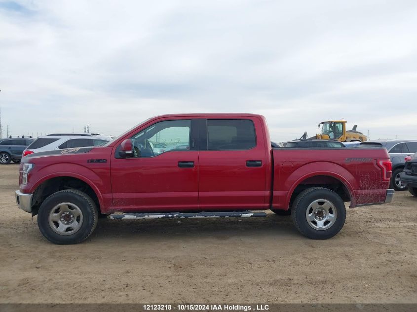 2015 Ford F150 Supercrew VIN: 1FTEW1EG8FFC24333 Lot: 12123218