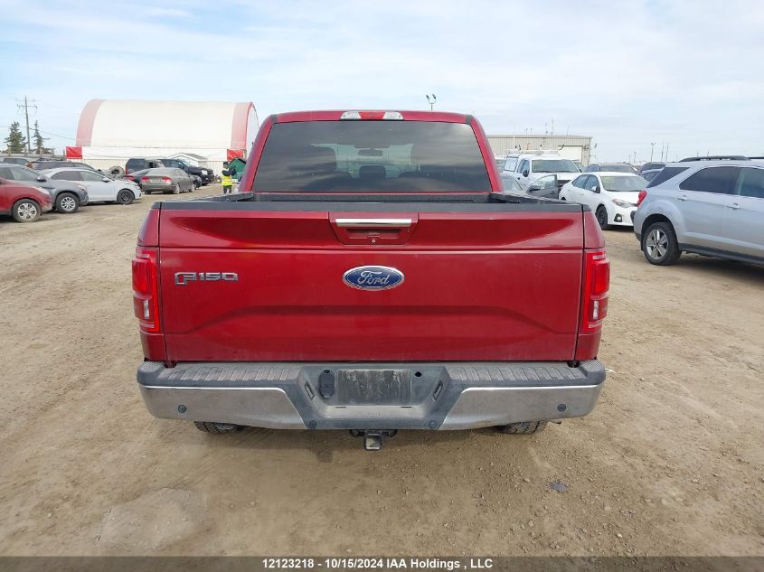 2015 Ford F150 Supercrew VIN: 1FTEW1EG8FFC24333 Lot: 12123218