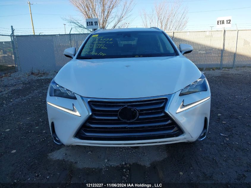 2015 Lexus Nx 200T 200T VIN: JTJBARBZ9F2000661 Lot: 12123227