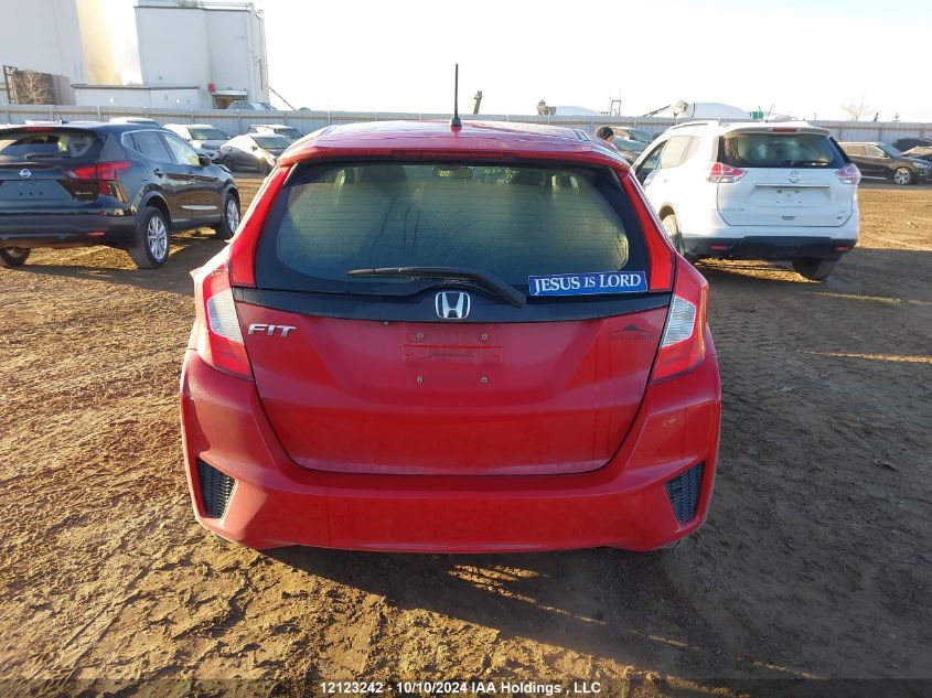 2015 Honda Fit VIN: 3HGGK5H5XFM105318 Lot: 12123242