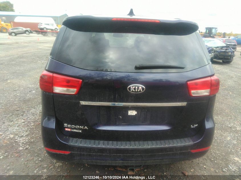 2018 Kia Sedona Lx VIN: KNDMB5C11J6360809 Lot: 12123246