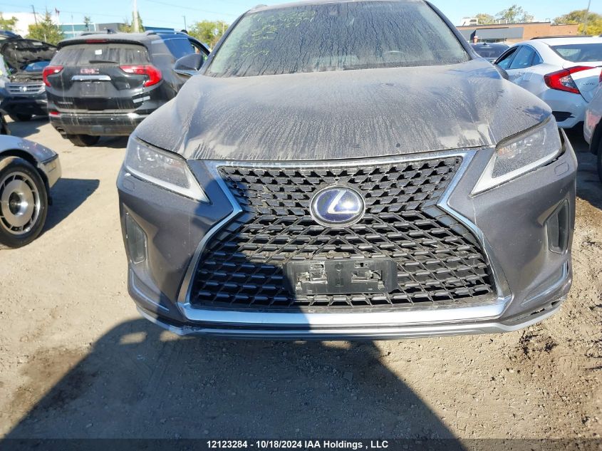 2022 Lexus Rx 450H VIN: 2T2HGMDA9NC074051 Lot: 12123284