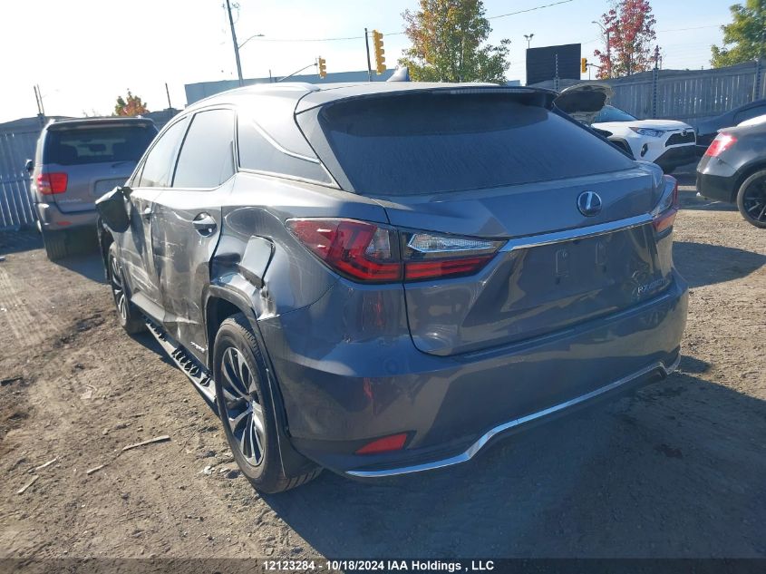 2022 Lexus Rx 450H VIN: 2T2HGMDA9NC074051 Lot: 12123284