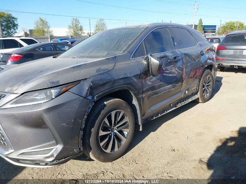 2022 Lexus Rx 450H VIN: 2T2HGMDA9NC074051 Lot: 12123284