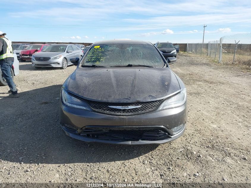 2016 Chrysler 200 S VIN: 1C3CCCDG0GN198190 Lot: 12123304