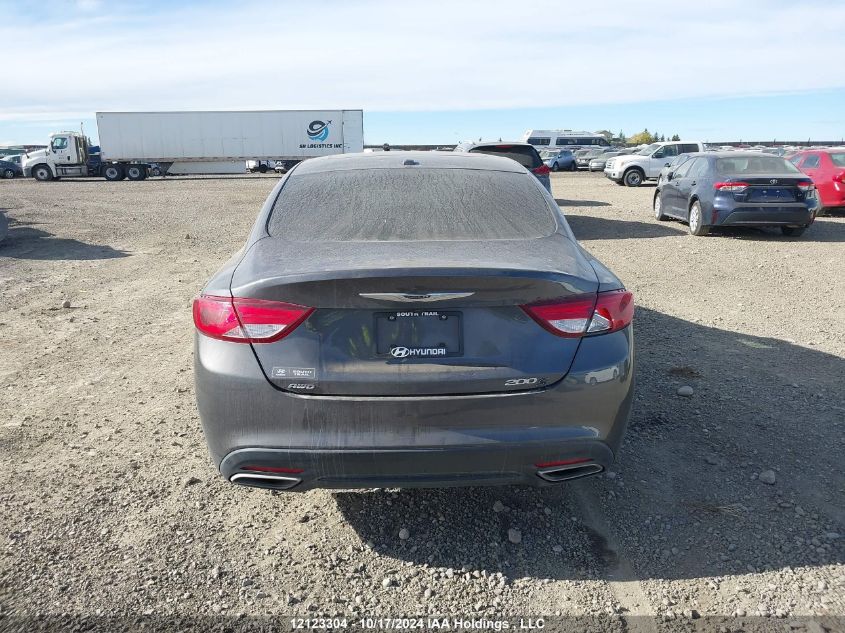 2016 Chrysler 200 S VIN: 1C3CCCDG0GN198190 Lot: 12123304