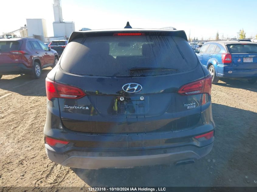 2018 Hyundai Santa Fe Sport VIN: 5NMZUDLB0JH056070 Lot: 12123318