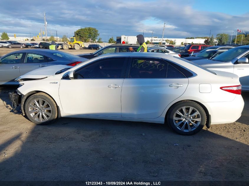 2017 Toyota Camry Hybrid Xle VIN: 4T1BD1FK8HU201155 Lot: 12123343