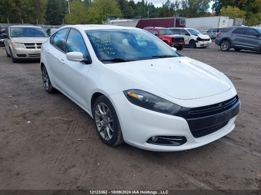 2015 Dodge Dart Sxt VIN: 1C3CDFBB4FD120523 Lot: 12123362