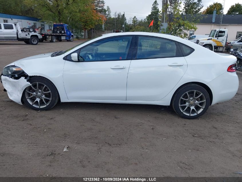 2015 Dodge Dart Sxt VIN: 1C3CDFBB4FD120523 Lot: 12123362