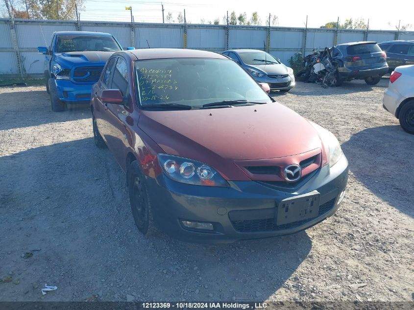 2009 Mazda Mazda3 VIN: JM1BK34F891248734 Lot: 12123369