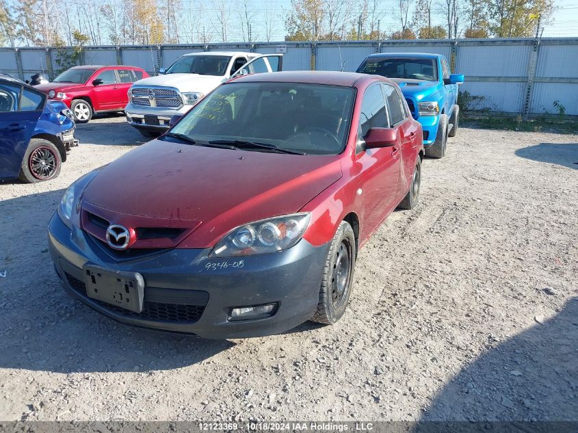 2009 Mazda Mazda3 VIN: JM1BK34F891248734 Lot: 12123369