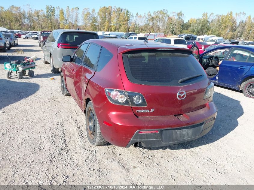 2009 Mazda Mazda3 VIN: JM1BK34F891248734 Lot: 12123369