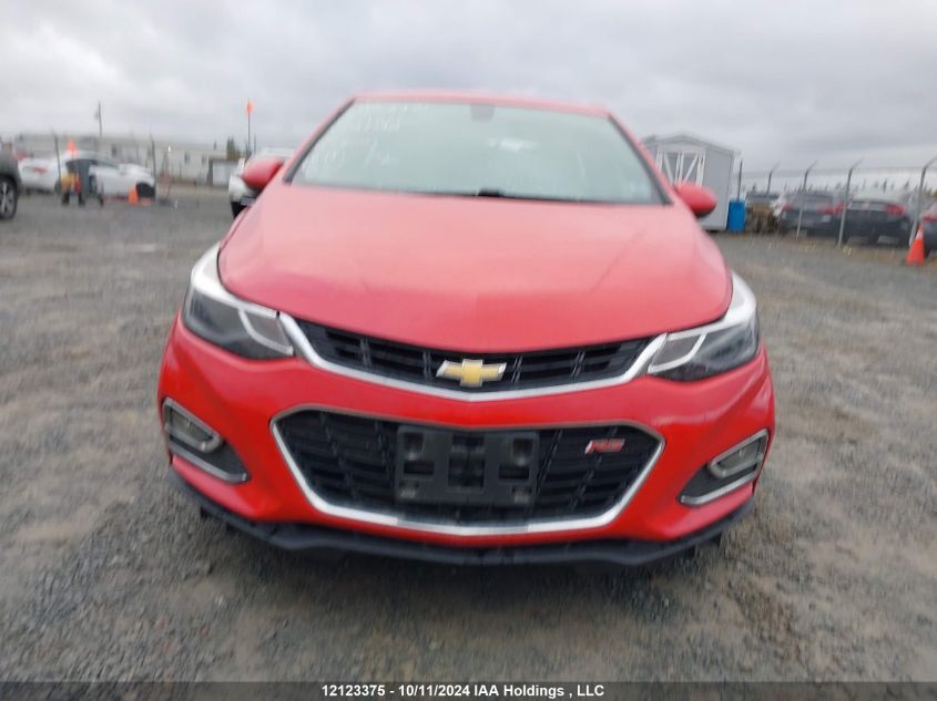 2018 Chevrolet Cruze VIN: 3G1BE6SM2JS651792 Lot: 12123375