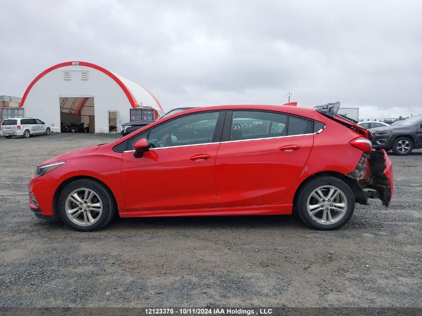 2018 Chevrolet Cruze VIN: 3G1BE6SM2JS651792 Lot: 12123375