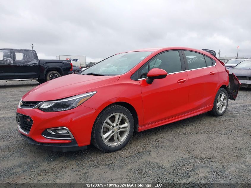 2018 Chevrolet Cruze VIN: 3G1BE6SM2JS651792 Lot: 12123375