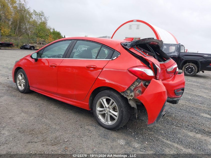 2018 Chevrolet Cruze VIN: 3G1BE6SM2JS651792 Lot: 12123375