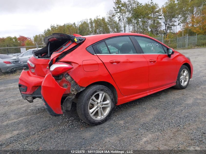 2018 Chevrolet Cruze VIN: 3G1BE6SM2JS651792 Lot: 12123375