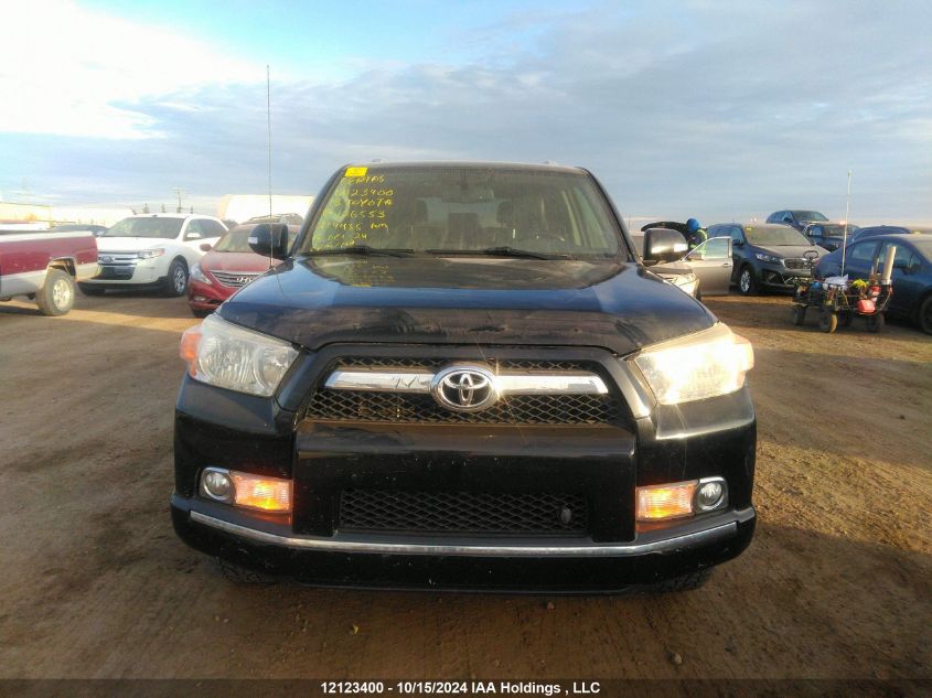 2013 Toyota 4Runner Sr5/Limited/Trail VIN: JTEBU5JR6D5126553 Lot: 12123400