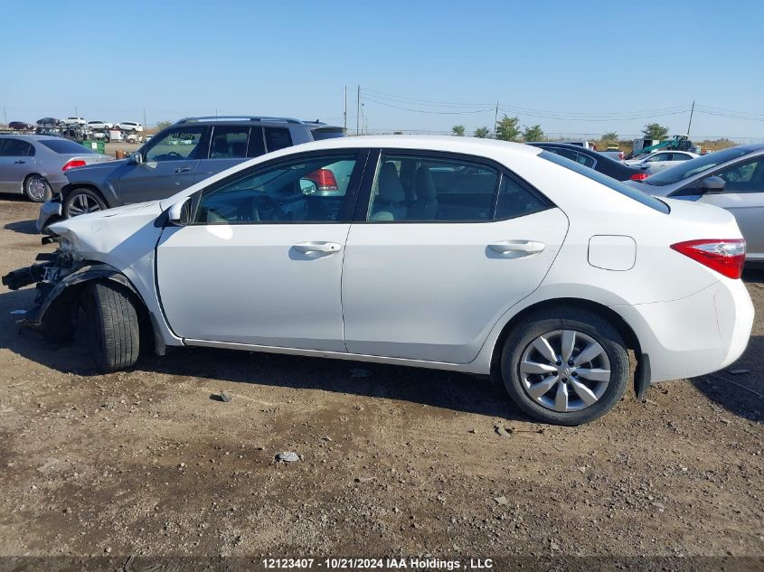 2015 Toyota Corolla VIN: 2T1BURHE5FC279929 Lot: 12123407