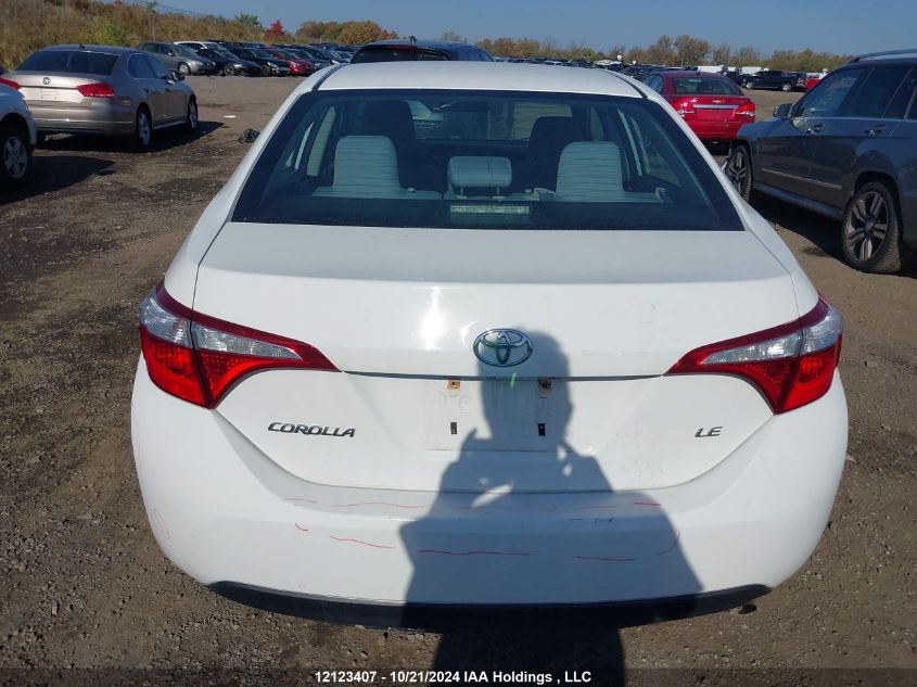 2015 Toyota Corolla VIN: 2T1BURHE5FC279929 Lot: 12123407