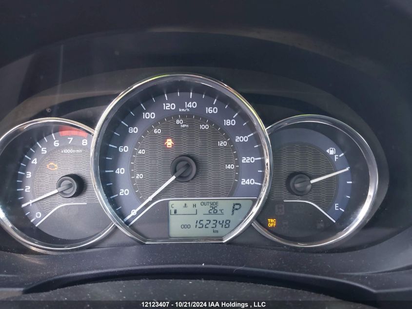 2015 Toyota Corolla VIN: 2T1BURHE5FC279929 Lot: 12123407