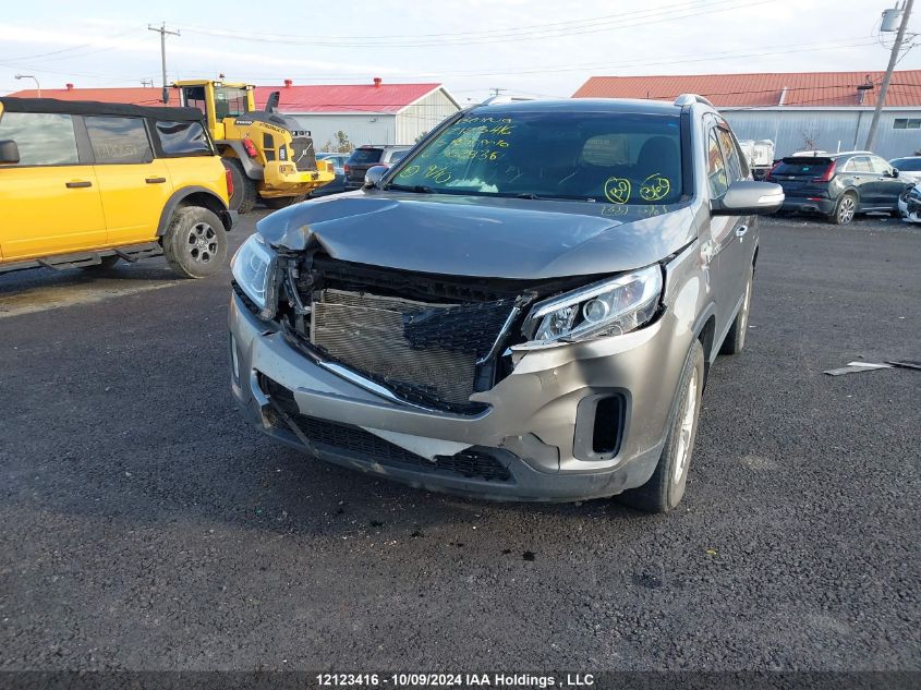 2015 Kia Sorento VIN: 5XYKT3A66FG552836 Lot: 12123416