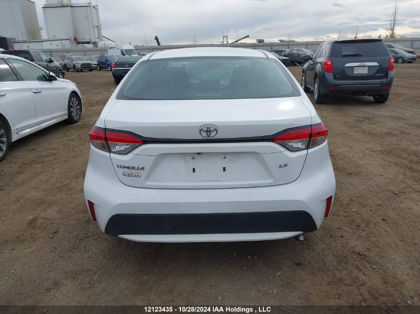 2021 Toyota Corolla Le VIN: 5YFBPMBE5MP238541 Lot: 12123435