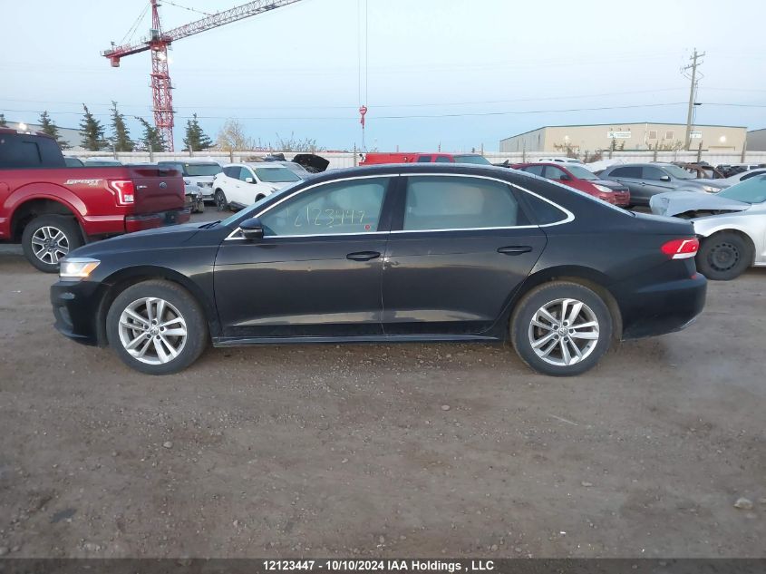 2021 Volkswagen Passat VIN: 1VWBA7A30MC005899 Lot: 12123447