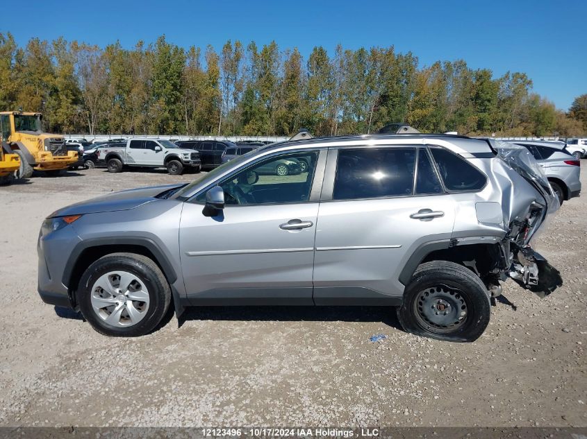 2019 Toyota Rav4 Le VIN: JTMG1RFV6KD023412 Lot: 12123496