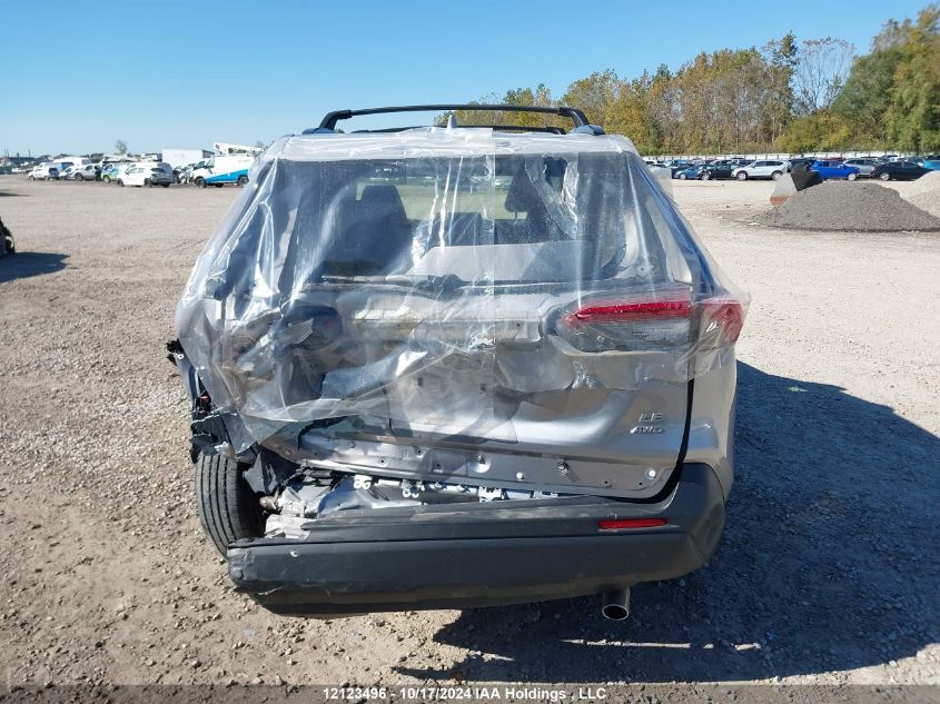 2019 Toyota Rav4 Le VIN: JTMG1RFV6KD023412 Lot: 12123496