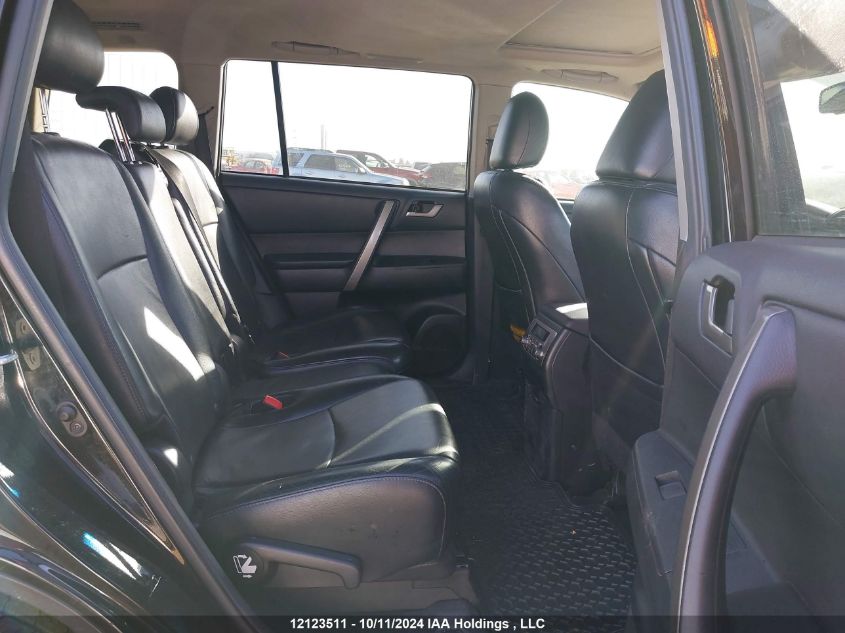 2013 Toyota Highlander V6 VIN: 5TDBK3EH8DS270793 Lot: 12123511