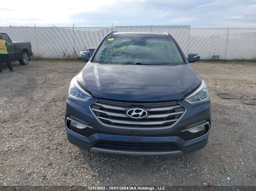 2017 Hyundai Santa Fe Sport VIN: 5NMZUDLA4HH048894 Lot: 12123552