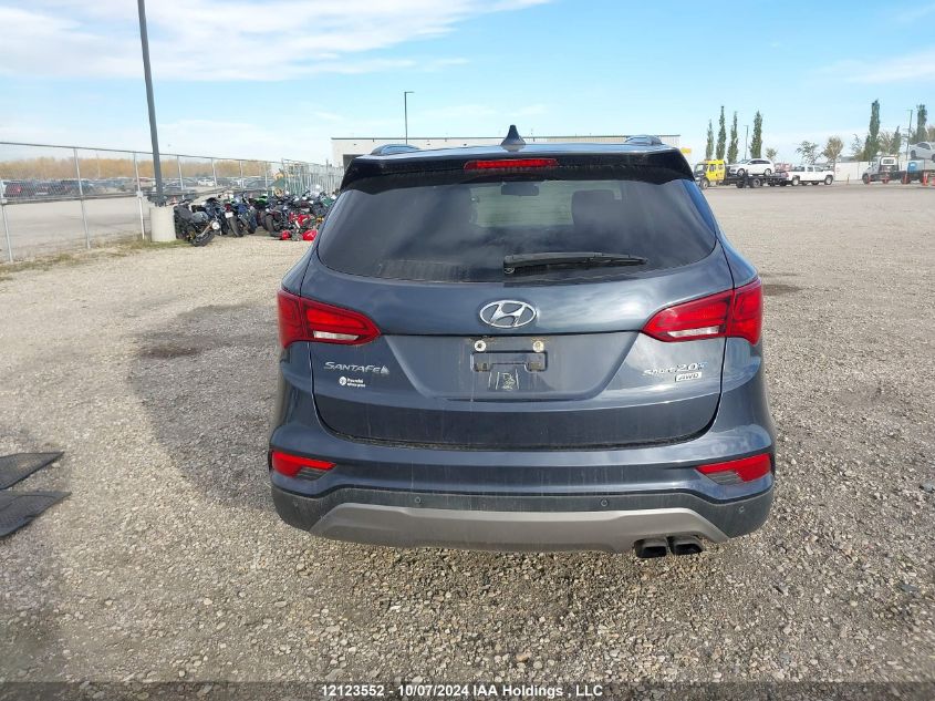 2017 Hyundai Santa Fe Sport VIN: 5NMZUDLA4HH048894 Lot: 12123552