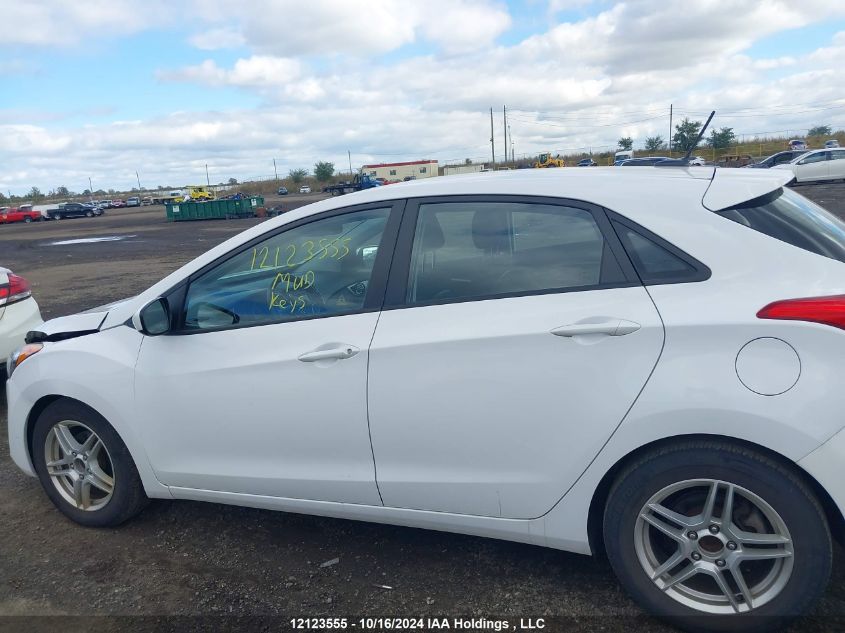 2017 Hyundai Elantra Gt Gl VIN: KMHD25LH5HU384674 Lot: 12123555