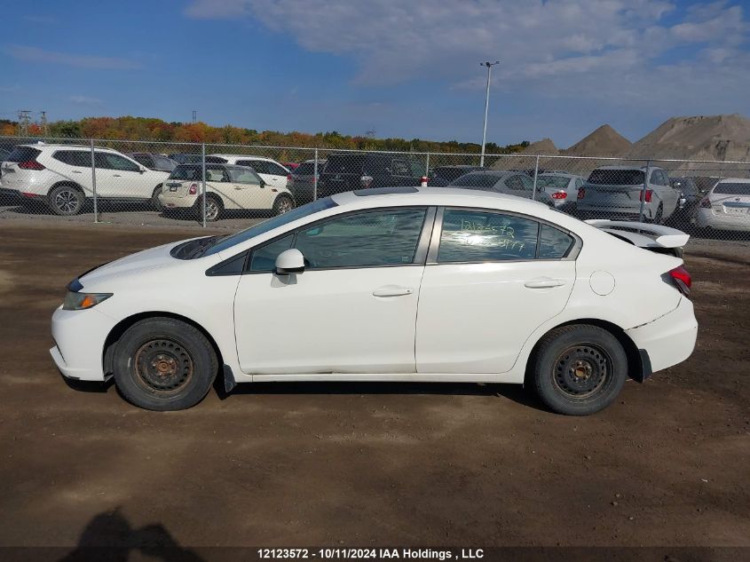 2013 Honda Civic Sdn VIN: 2HGFB2F59DH038977 Lot: 12123572