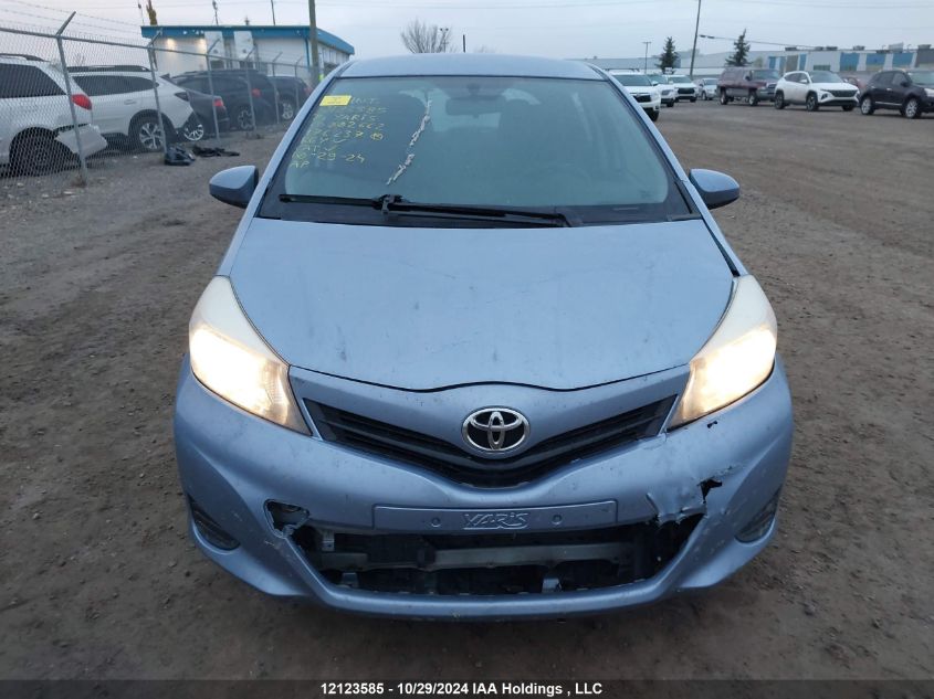 2014 Toyota Yaris Le VIN: VNKKTUD34EA002662 Lot: 12123585