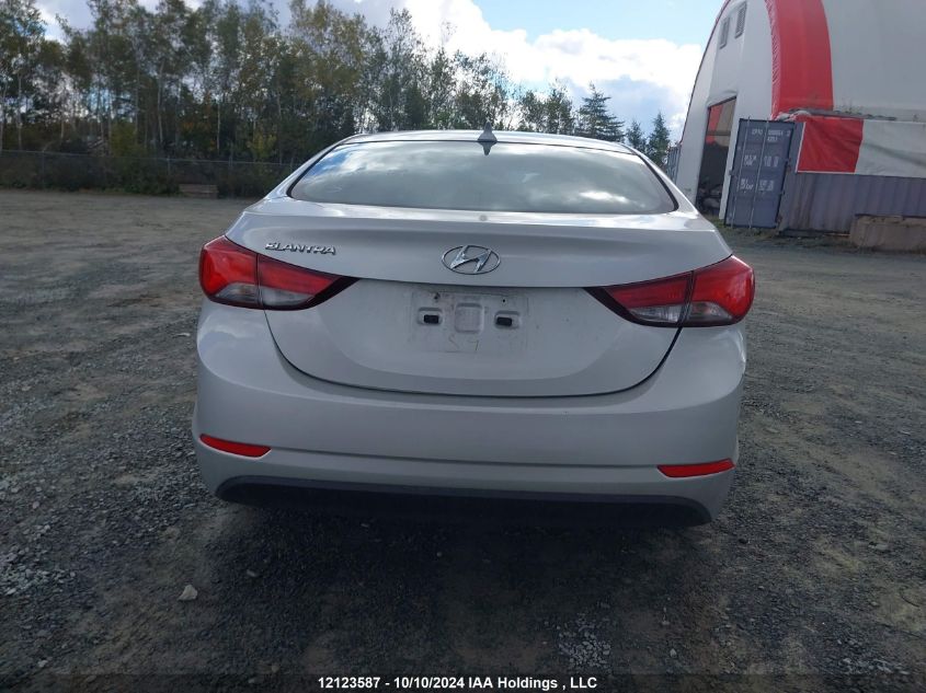 2015 Hyundai Elantra Gl VIN: 5NPDH4AE2FH555278 Lot: 12123587