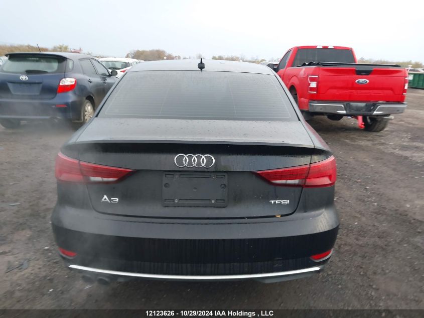 2018 Audi A3 VIN: WAUAUGFF2J1087177 Lot: 12123626