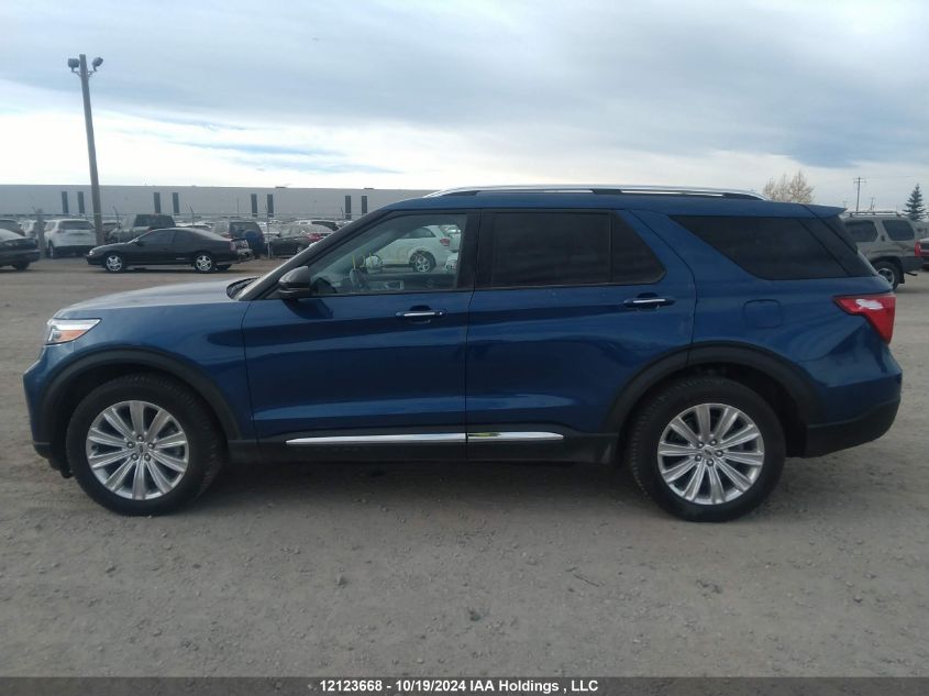 2021 Ford Explorer Limited VIN: 1FM5K8FW7MNA14895 Lot: 12123668