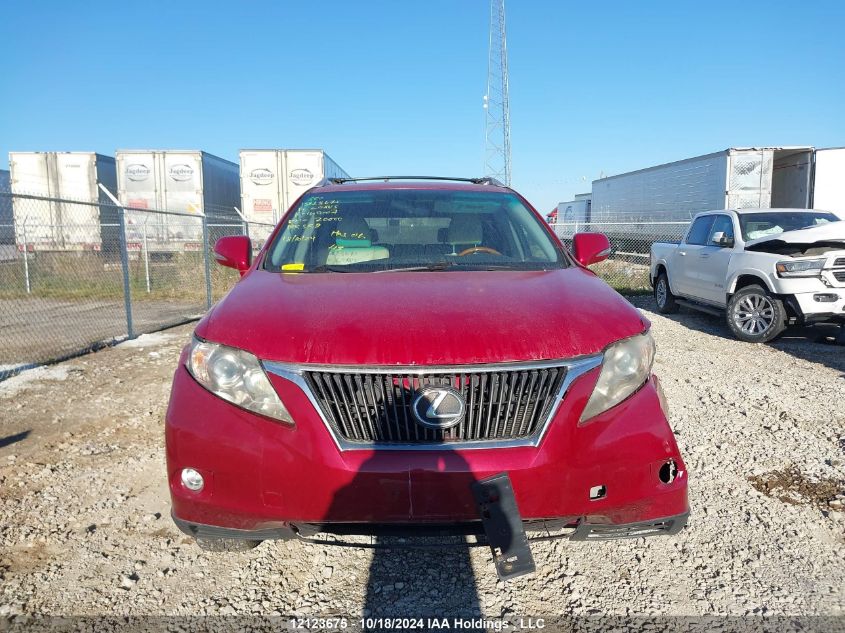 2010 Lexus Rx 350 VIN: JTJZK1BA8A2409007 Lot: 12123675