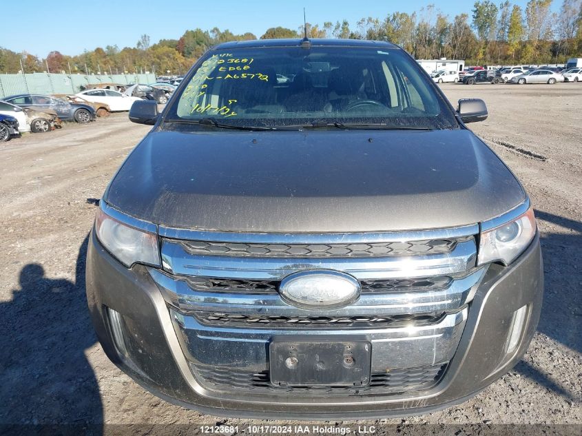 2013 Ford Edge Limited VIN: 2FMDK4KCXDBA65772 Lot: 12123681