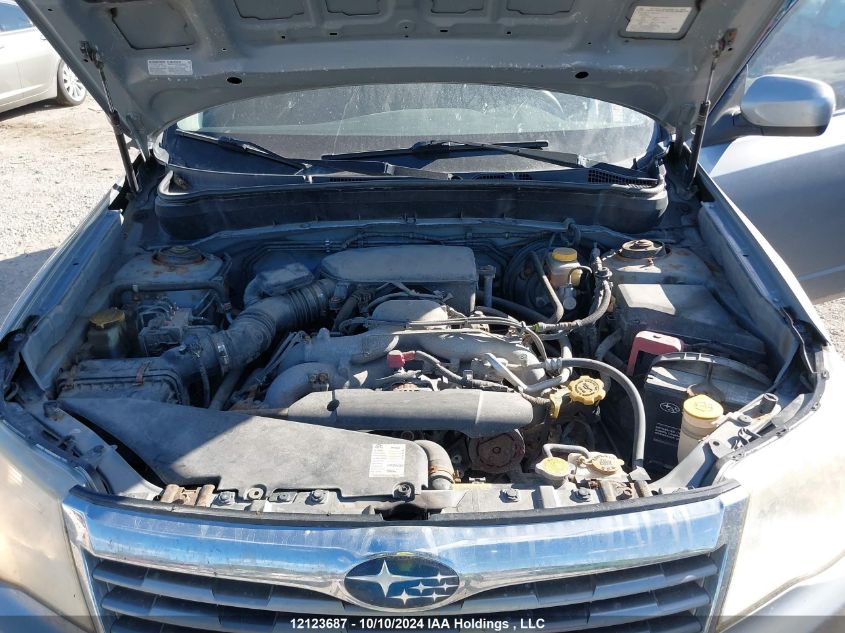 2010 Subaru Forester VIN: JF2SH6BC1AH791896 Lot: 12123687