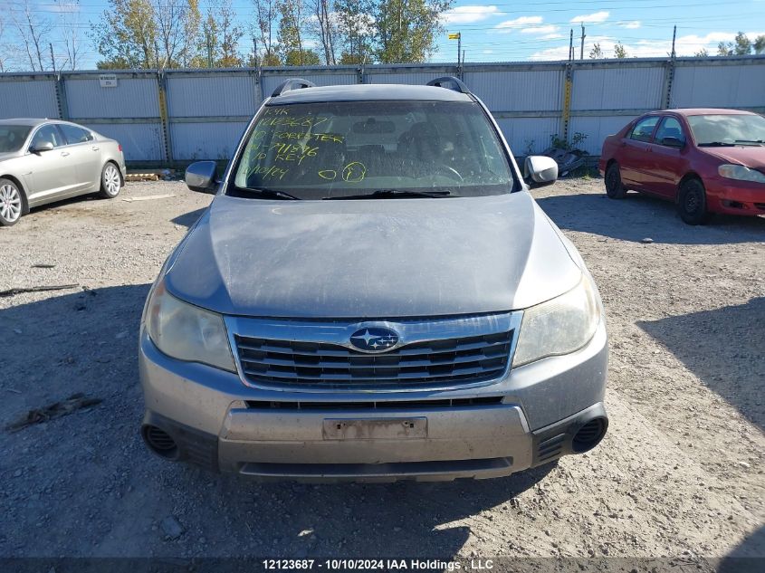 2010 Subaru Forester VIN: JF2SH6BC1AH791896 Lot: 12123687