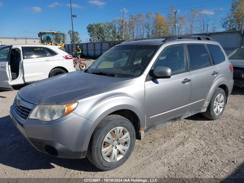 2010 Subaru Forester VIN: JF2SH6BC1AH791896 Lot: 12123687