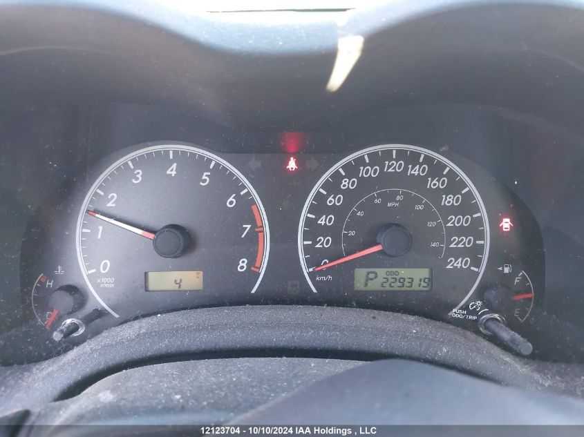 2012 Toyota Corolla S/Le VIN: 2T1BU4EE5CC804250 Lot: 12123704